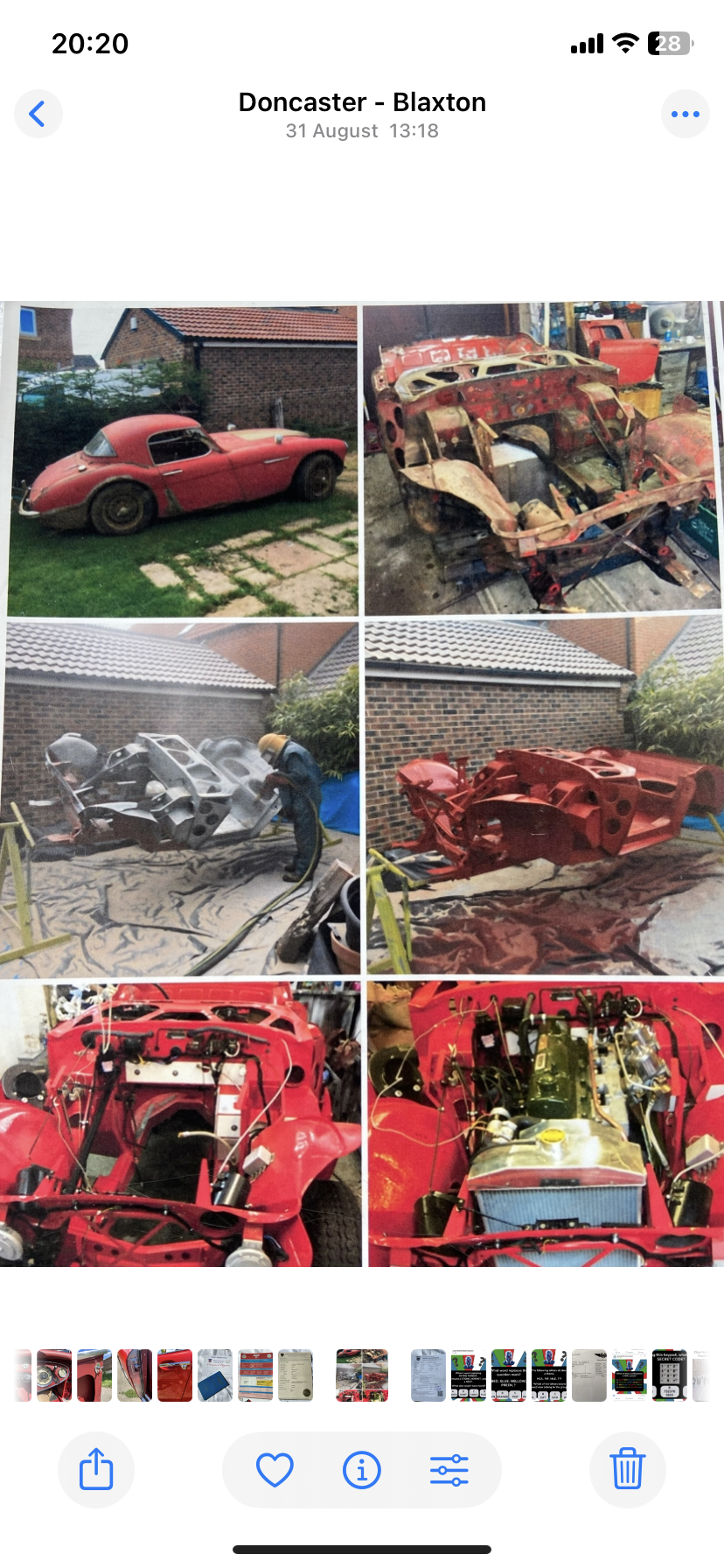 1958 Austin Healey  100/6 BN4 7